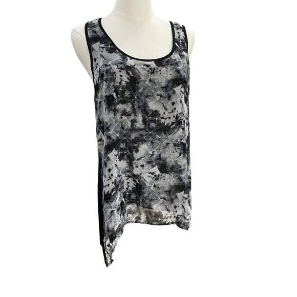 Vivienne Tam Abstract Tank Top Size M NWT Minimalist Artsy Edgy Y2K Grunge - Picture 6 of 9
